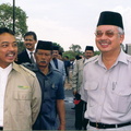 YB Dato' Sri Najib Tun Abdul Razak dan YTM Tengku Mahkota Pahang Semasa Majlis Peletakan Batu Asas KUKTEM di Kuala Pahang