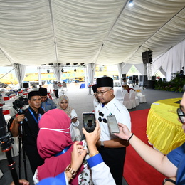 Majlis Perasmian Landasan Pertama ECRL @ Gebeng