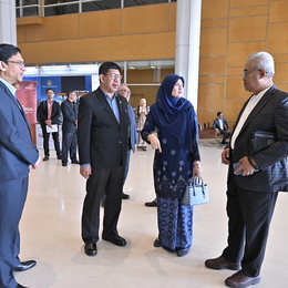 Majlis perasmian GHE oleh YBM KPT