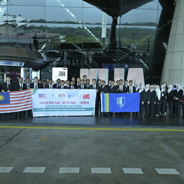 Pelepasan 1st batch pelajar dual degree BJTU ke china