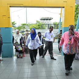 Pelancaran Inisiatif Perkhidmatan Pelajar Sempena LAWATAN NAIB CANSELOR UMPSA